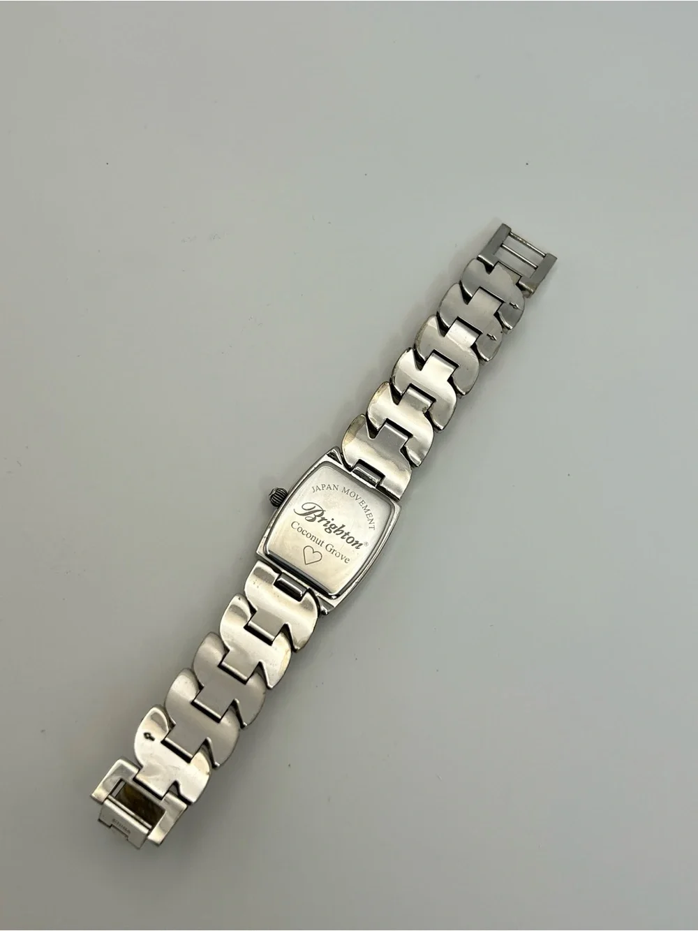 Brighton Coconut Grove Watch Two-tone Gold & Silver Plated Chunky & Tin